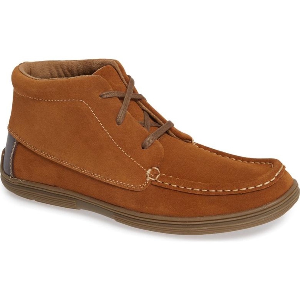 Minnetonka Griffon Chukka Boot In Chestnut Suede - image 1